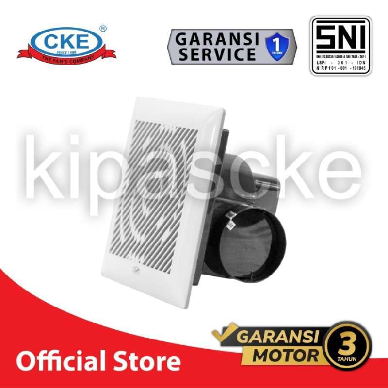 Promo Ceiling Exhaust 8 Inch Heksos Hexos Fan Plafon Dapur Ball Bearing