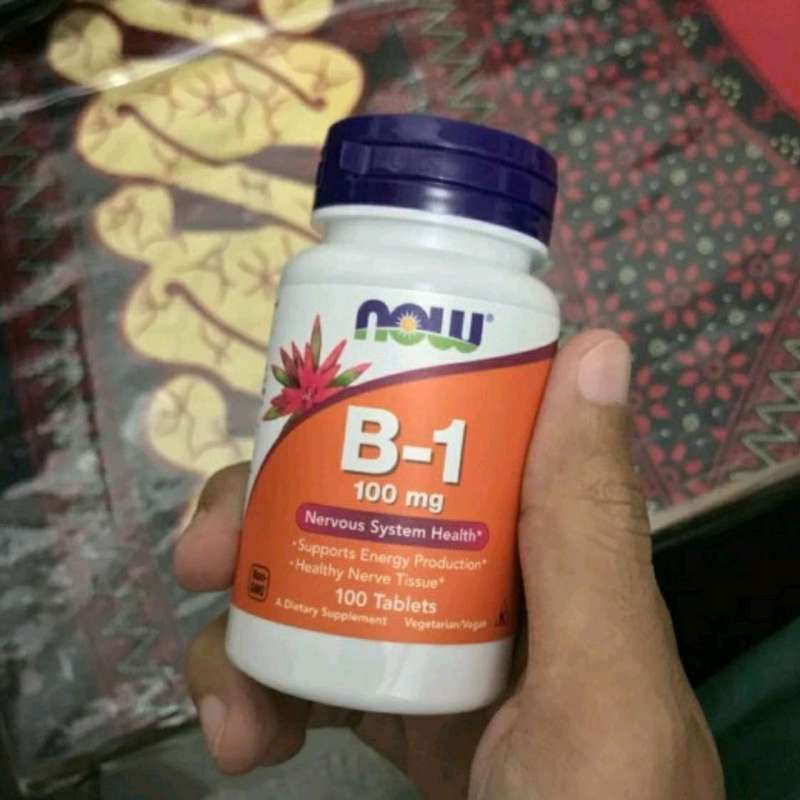 Jual Now vitamin b1 vit b1 100mg 100 mg 100 tabs di Seller Healing ...