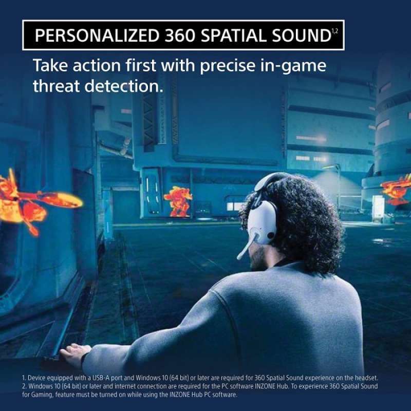 Promo Sony Inzone H9 Headset Gaming Noise Cancelling Nirkabel Inzone H9 ...
