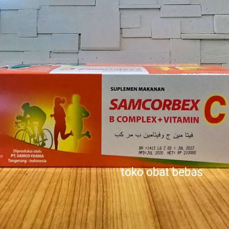 Promo Samcorbex Vitamin C Dan B Complex Diskon 33% Di Seller Ksm Store
