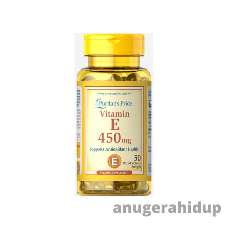 Promo PURITAN PRIDE VITAMIN E 1000 IU 50 SOFTGELS 450 MG 1000IU 50