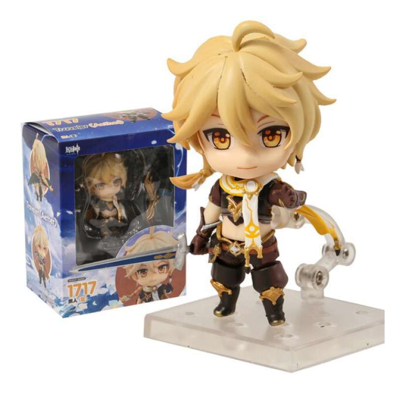Nendoroid Genshin Impact Traveler #1717 Aether #1718 Lumine #1795 Venti Collectible Action - View #11