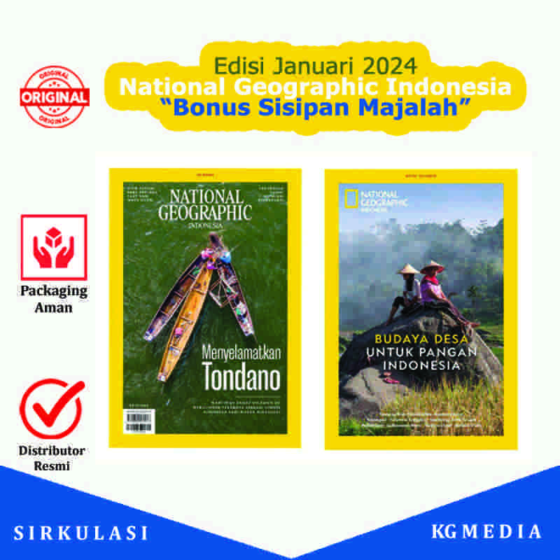 Jual Majalah National Geographic Indonesia Edisi Januari 2024 Di Seller