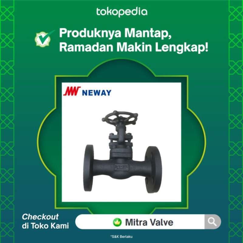 Promo GLOBE VALVE NEWAY ANSI 300 Diskon 23 di Seller Kartizy Store