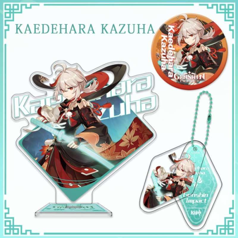 Promo GENSHIN GIFT SET HUTAO XIAO ALHAITHAM KAZUHA WANDERER NAHITA