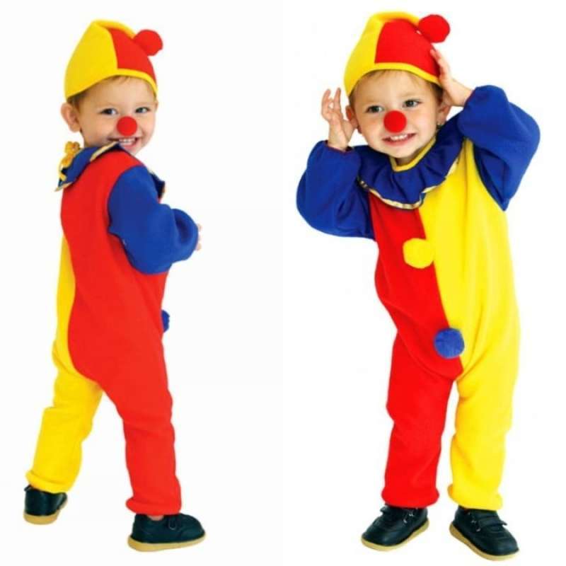 Promo Clown Costume Cosplay Haloween Kostum Anak Circus Badut Baby