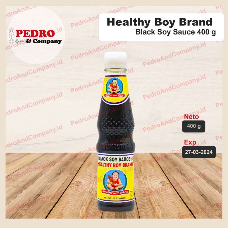 Jual Healthy boy black soy sauce 400 gram kecap manis sweet soy sauce