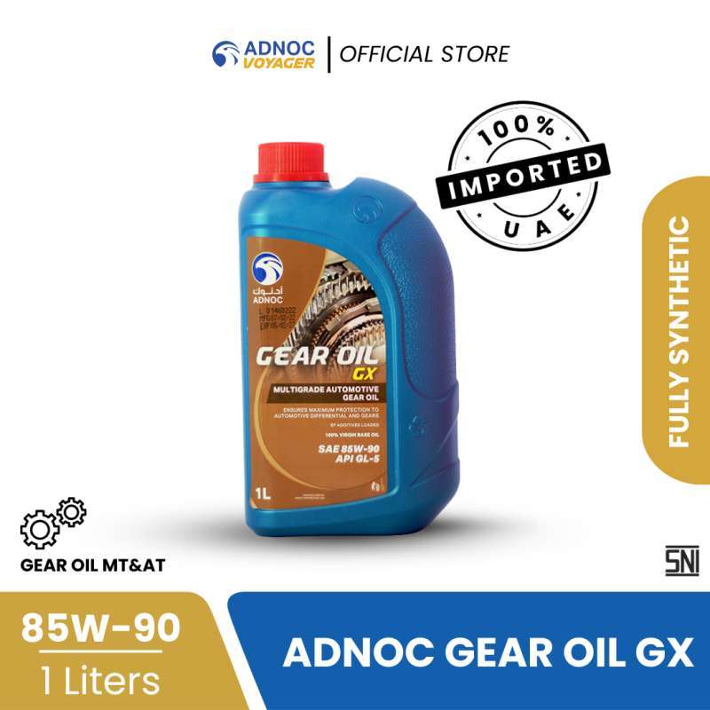 Jual Oli Transmisi Manual ADNOC Voyager Gear Oil GX, GL 5 85W90 1