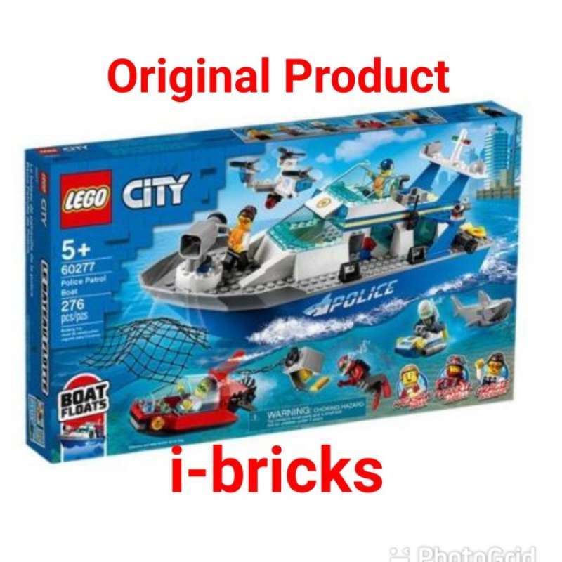 Promo Lego City 60277 Police Patrol Boat Diskon 23 Di Seller Kitchen Corner Kebon Kacang Kota Jakarta Pusat Blibli