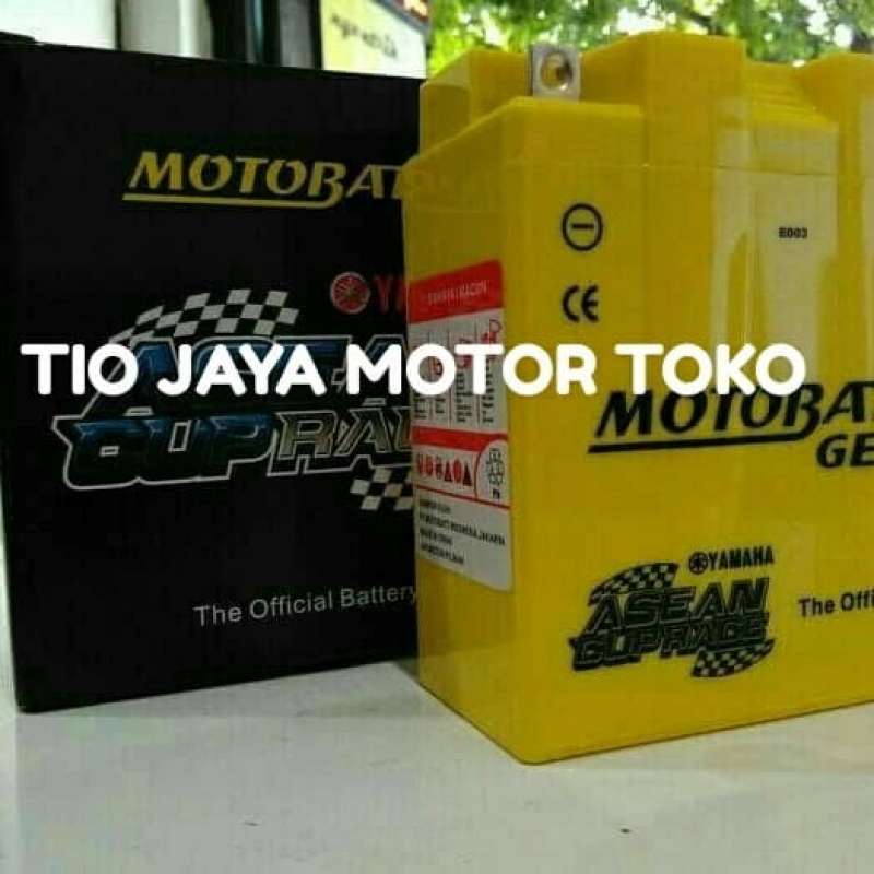 Promo Accu Aki Gel Mtx5al Motobatt Mio Old Mio Sporty New Mega Pro