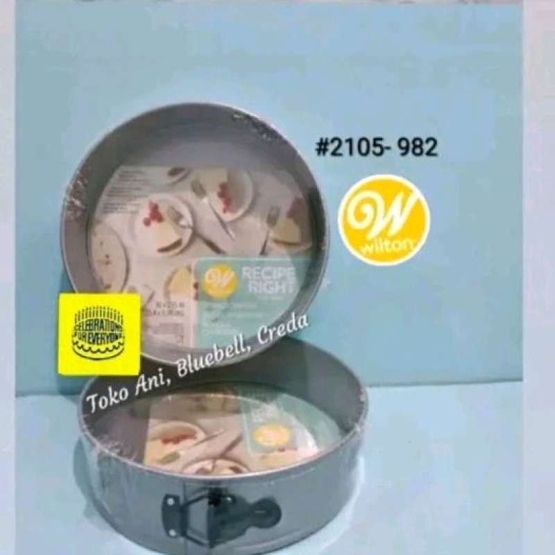 Wilton Recipe Right Non Stick Round Springform Pan ∅ cm H cm  Inch 2105-982