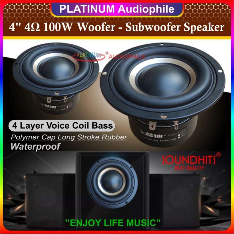 Speaker bass 4 inch top