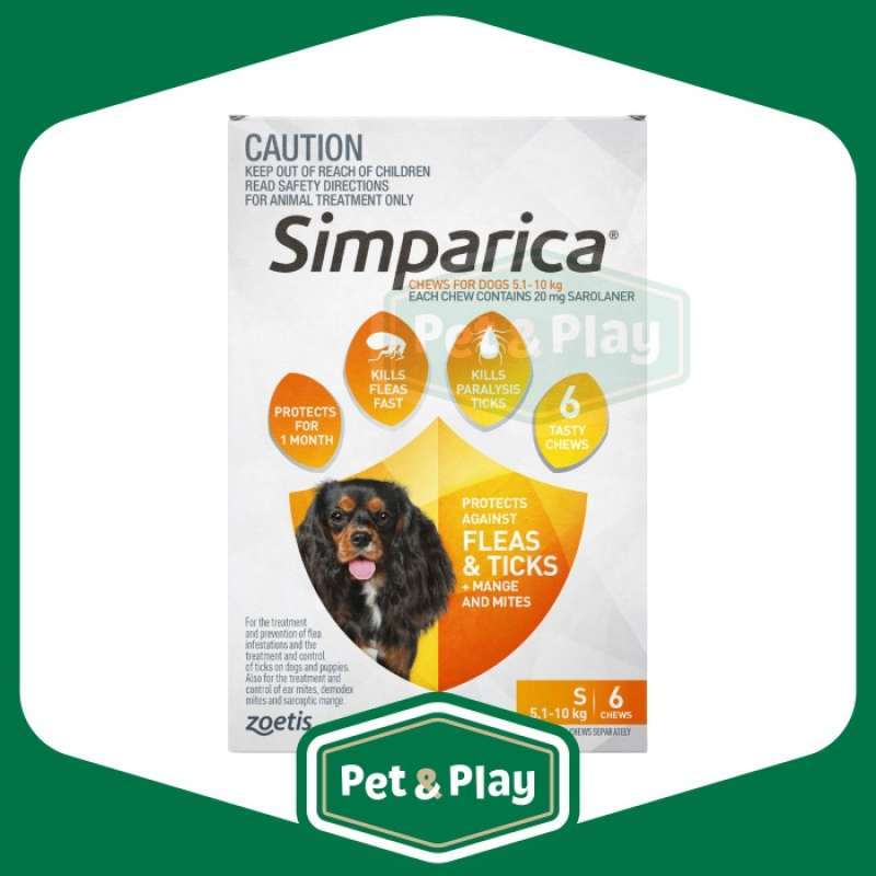 Promo Simparica Chewable Tablets for Dogs Diskon 23% di Seller Haura ...