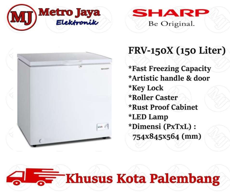 Jual Chest Freezer Sharp Frv 150 X Chest Freezer Box 150 Ltr Di Seller Metrojayapalembang 17 Ilir Kota Palembang Blibli