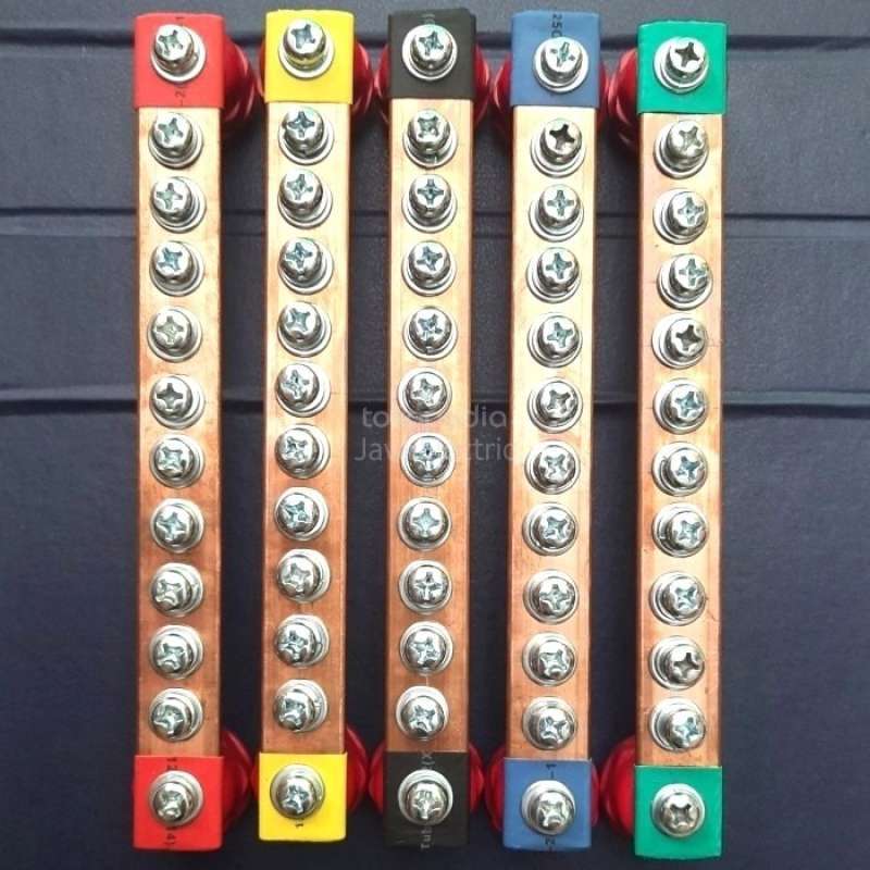 Promo Busbar Set R,s,t,n,g 250a - Merah Berkualitas - Hitam Diskon 4% ...