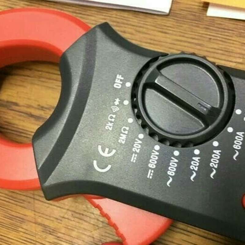 Promo Digital Clamp Meter / Tang Ampere Digital 600a Bagus Sanfix