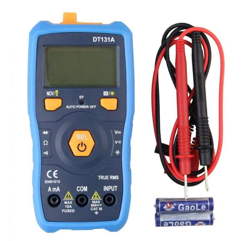 Multimètre Numérique Portable - Testeur Tension Large Gamme - Neuf