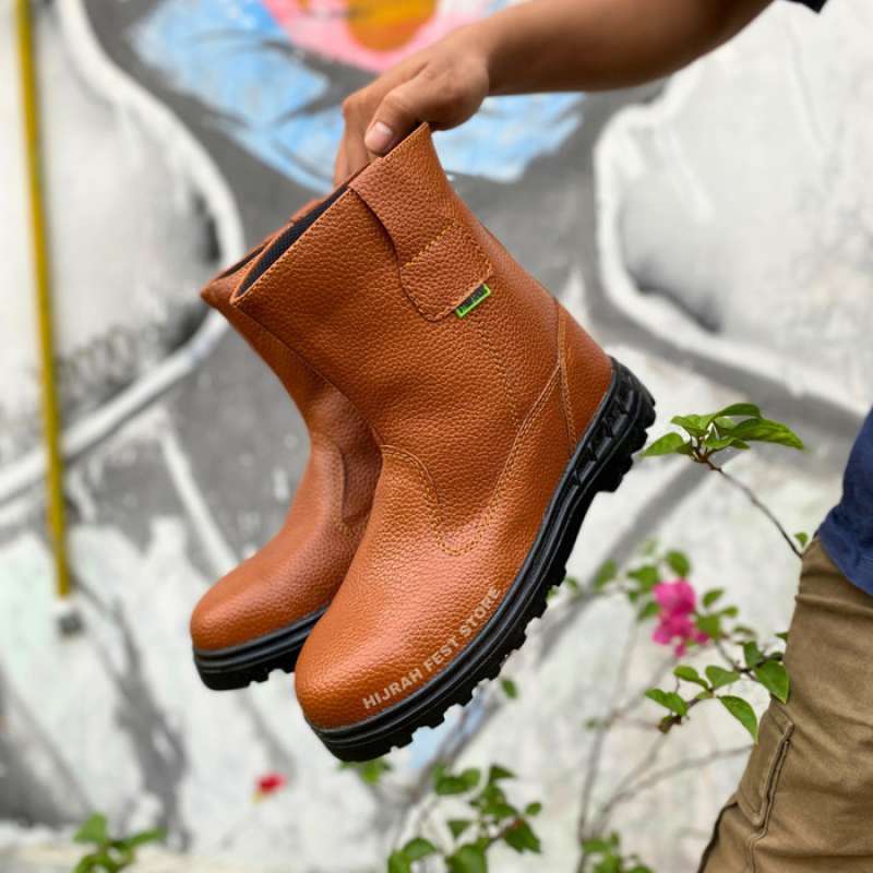 Sepatu Safety Riding Promo Stand Horse Sepatu Safety Pria Lapangan Sepatu Kerja Proyek Ujung ...