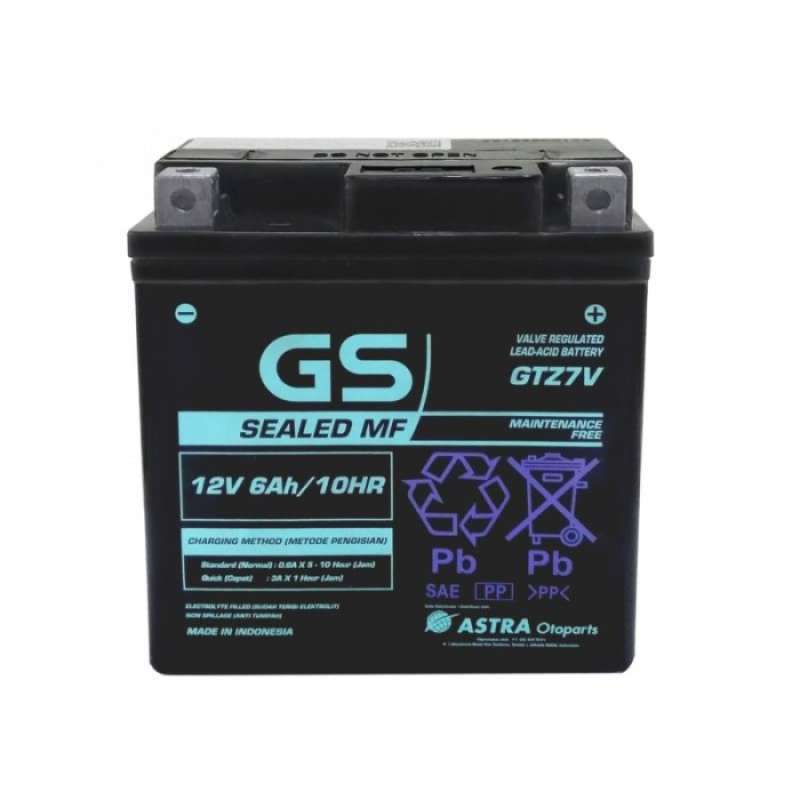 Promo Gs Aki Kering Mf Gtz-7v New Cbr 250r/rr / Aerox 155 / Nmax / Lexi