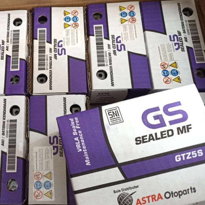 Promo Aki Motor Honda Beat Gs Gtz5s Kering Diskon 33% Di Seller