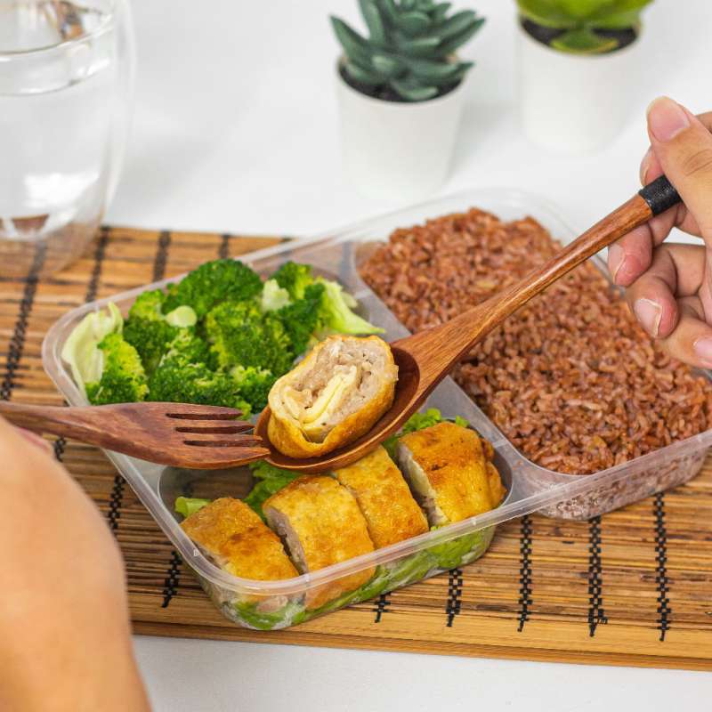 Jual Nasi Box Healthy Box Catering Diet Box Chicken Eggroll Healthy ...