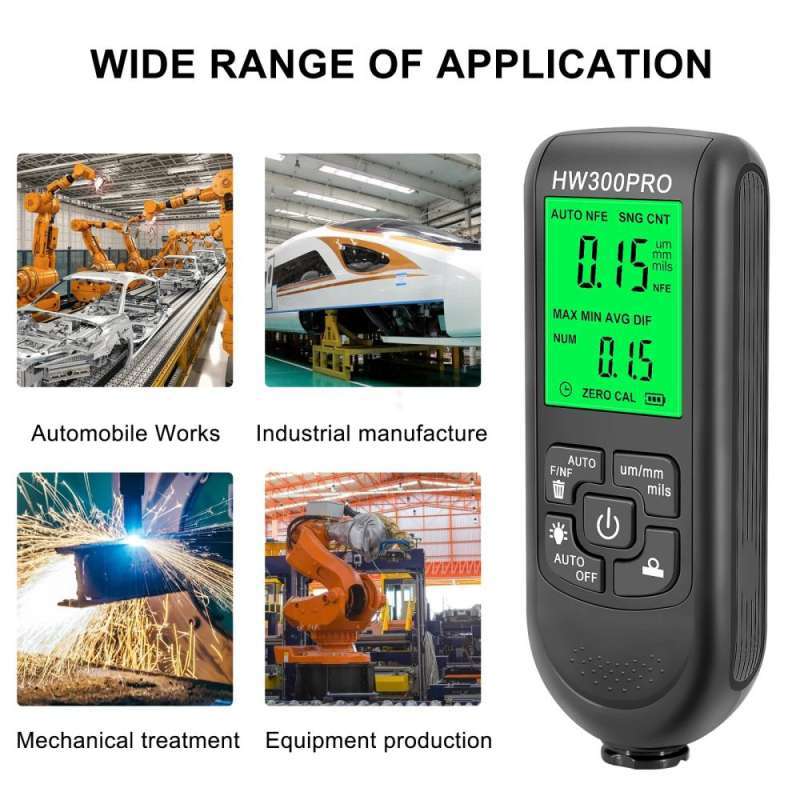 Jual Tgoon Digital Coating Thickness Gauge Alat Ukur Ketebalan Cat Hw ...