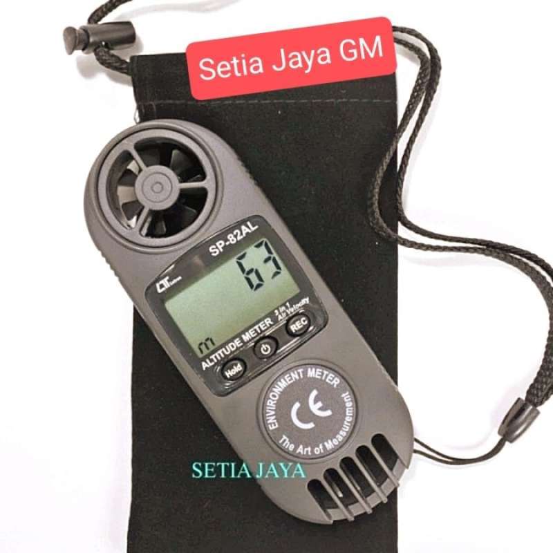 Promo Altitude Meter, Barometer, Anemometer Lutron Sp-82al Diskon 23% ...