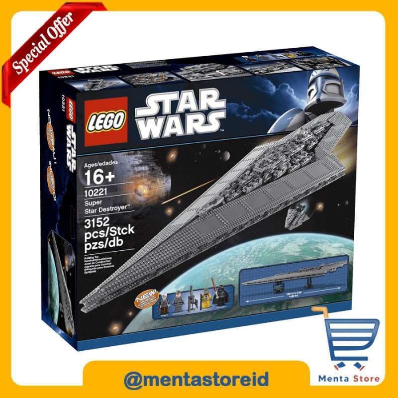 Promo Lego Star Wars 10221 Super Star Destroyer Diskon 5 Di Seller Menta Toys Bolsena Kab. Tangerang Blibli