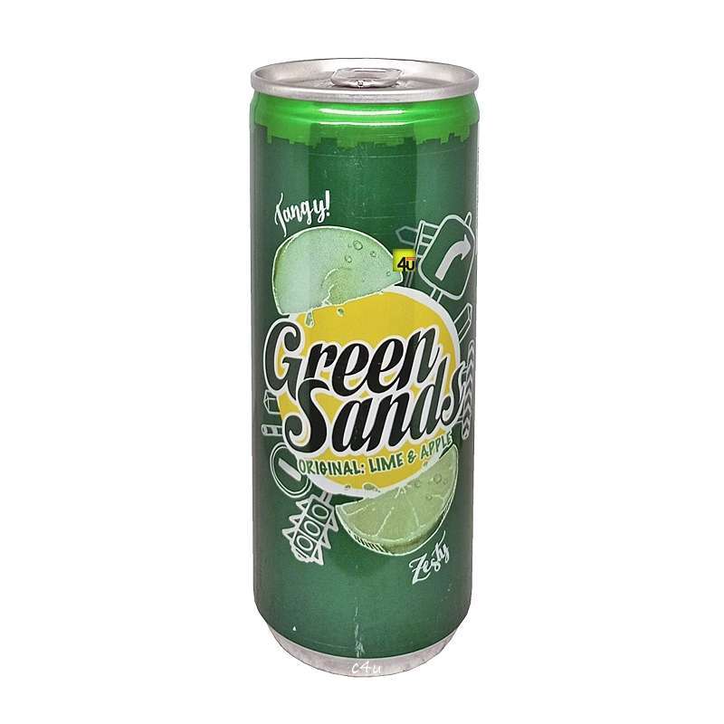Promo Green Sands - Minuman Soda - 250ml Kaleng Diskon 7% Di Seller