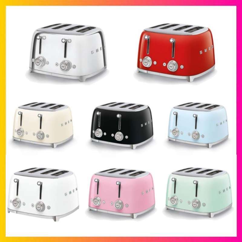 Jual Smeg Toaster 4 Slice Tsf03 / Tsf 03 Pemanggang Roti Smeg Di Seller