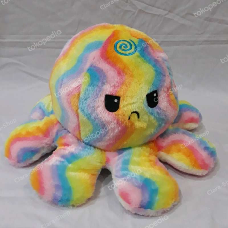 Promo Boneka Cumi Gurita Octopus Tik Tok Jumbo Rainbow Diskon 23% Di ...