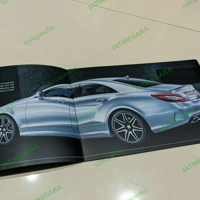 Jual Brosur Booklet Katalog Mobil Mercedes The Cls Class Grey Di Seller