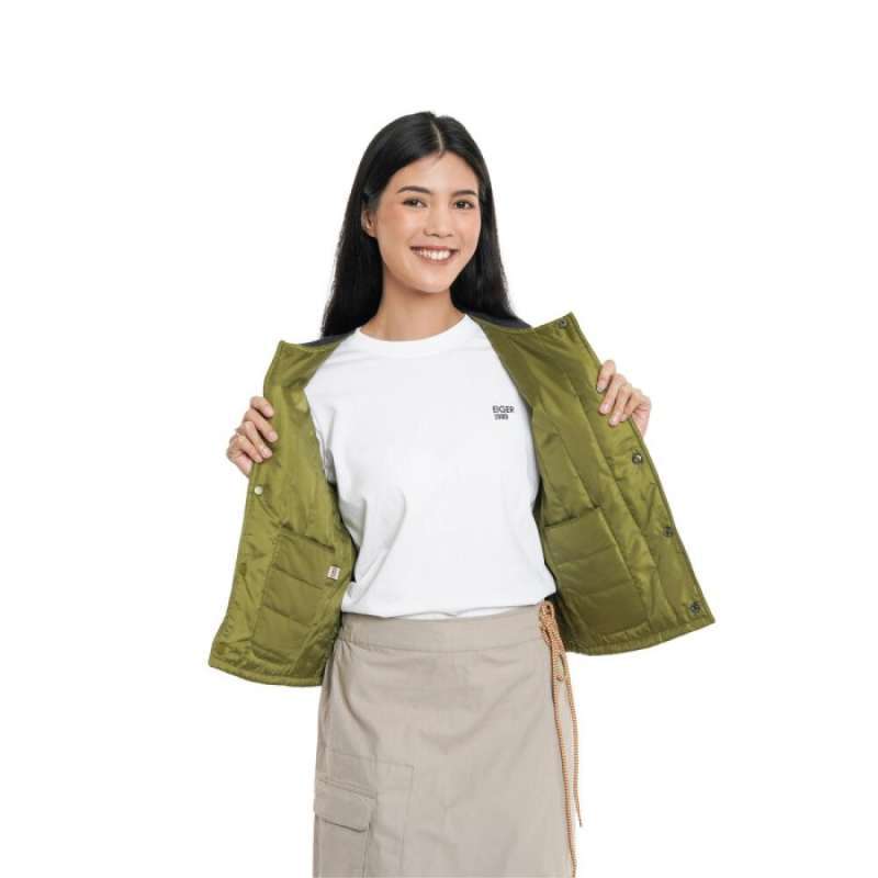 Jacket Rompi Eiger Jual Eiger Rompi Waita Ws Varsha Reversible Vest - Brown, L Di Seller ...