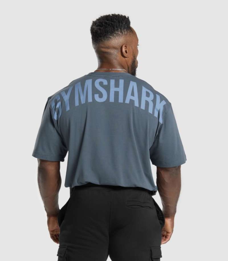 Jual Gymshark Mens Power Tshirt Oversized Fit (100 Authentic) S