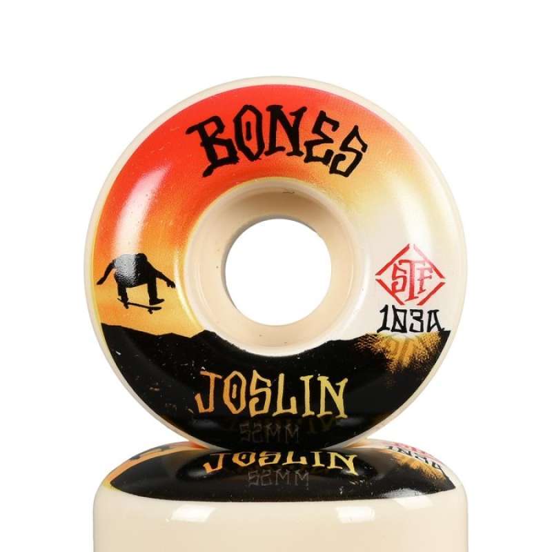 Jual Wheels / Roda Skateboard Bones Joslin Sunset Stf V1 Standards 103a