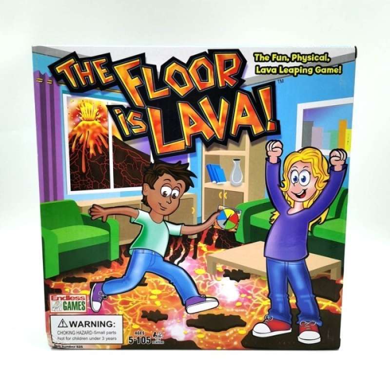 Promo Boardgame The Floor Is Lava Game Family Game Diskon 23 Di Seller
