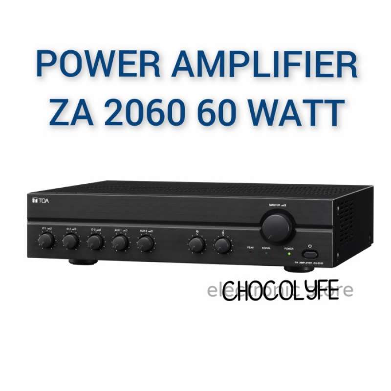 Promo Ampli Toa 100 % Original Toa Amplifier Toa 60 Watt Za 2060 Diskon