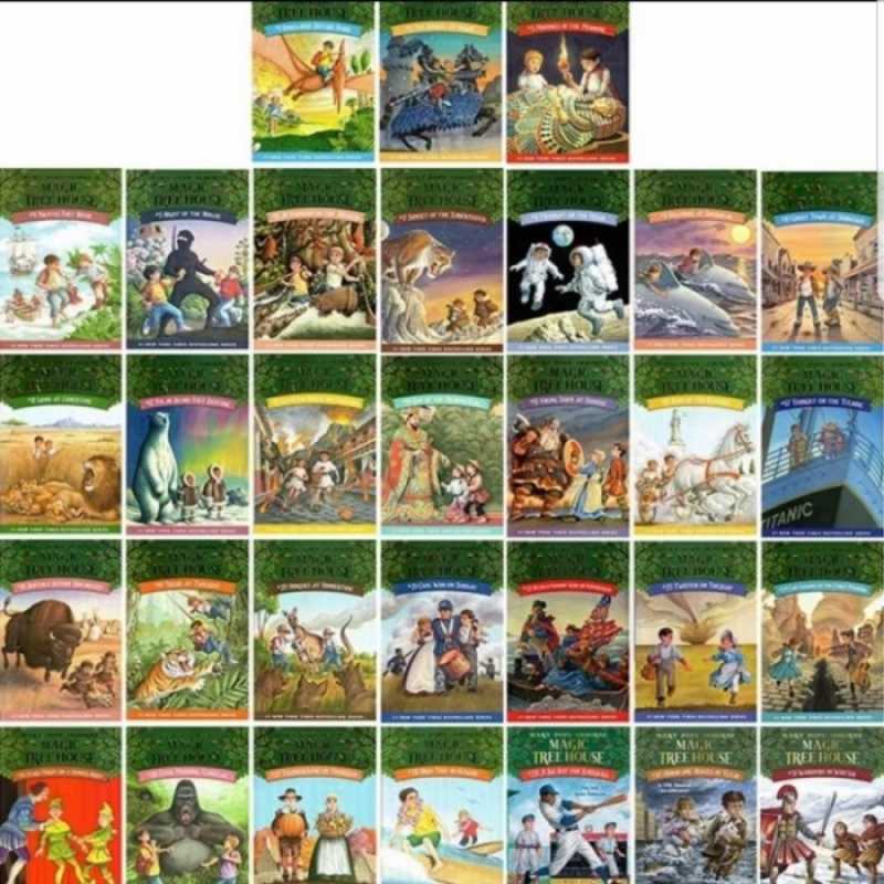 Promo The Magic Tree House - Book Set English Story Buku Cerita Anak ...