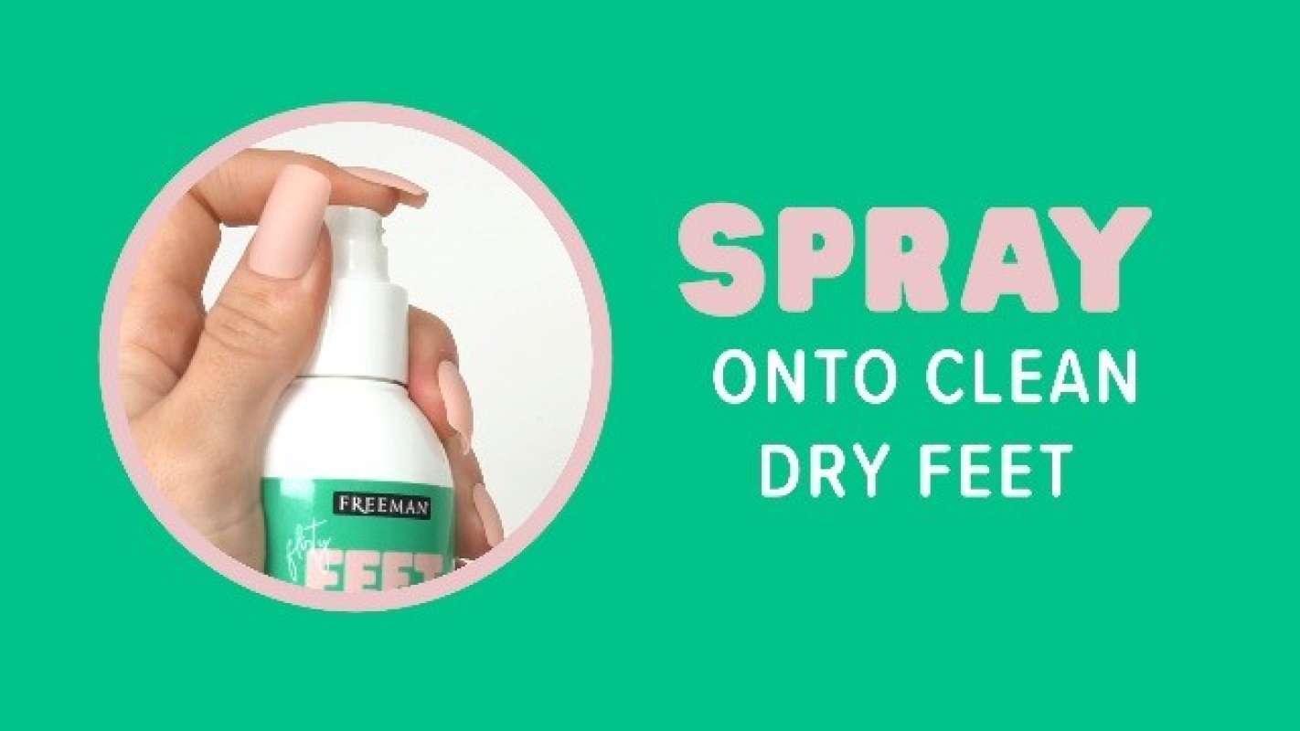 Jual Freeman Beauty Flirty Feet Instant Hydration Foot Peel Mask Spray