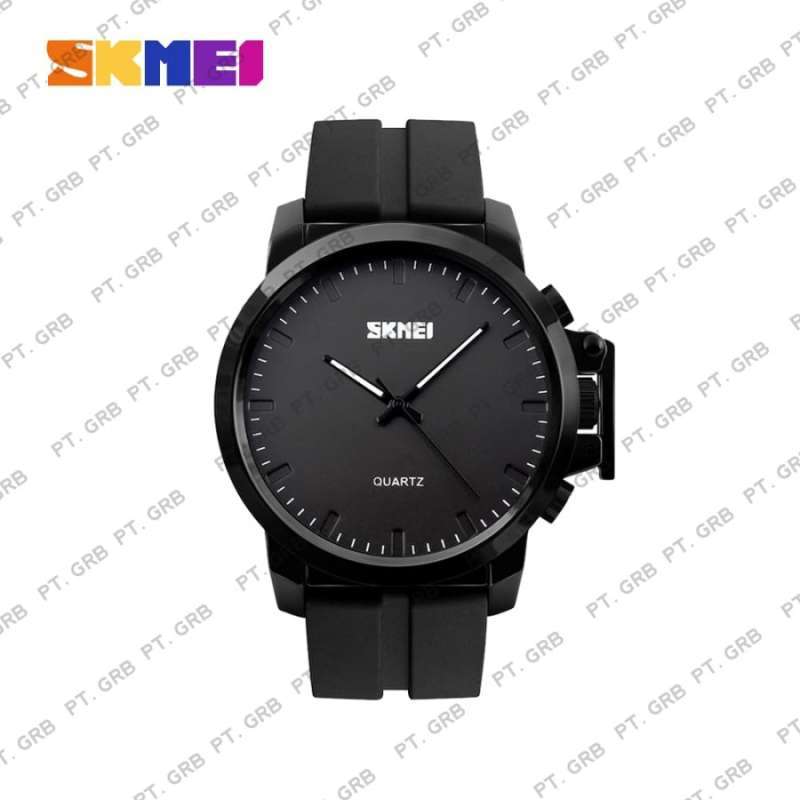 Jual Jam Tangan Pria Analog Skmei 1208 Black Dl Slcon Band Water Resis 30m Di Seller Skmei Official Store Jatimulya Kab. Tangerang Blibli