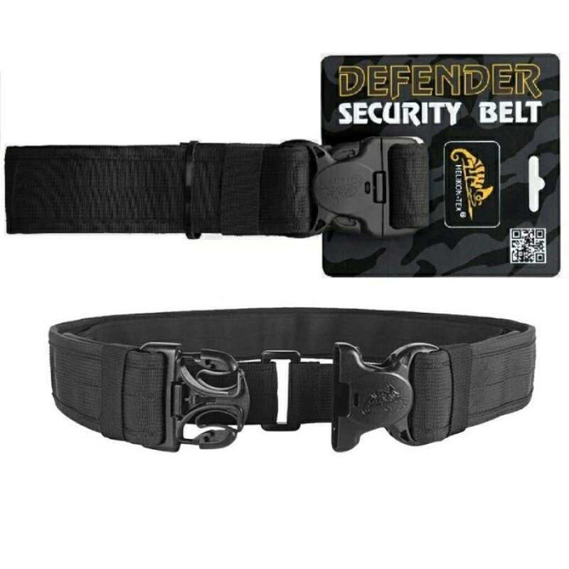 Helikon-Tex Cintura Army Larga 4 Cm - Fibbia Metallica Con Pulsante, Logo US Army, Colore Cachi