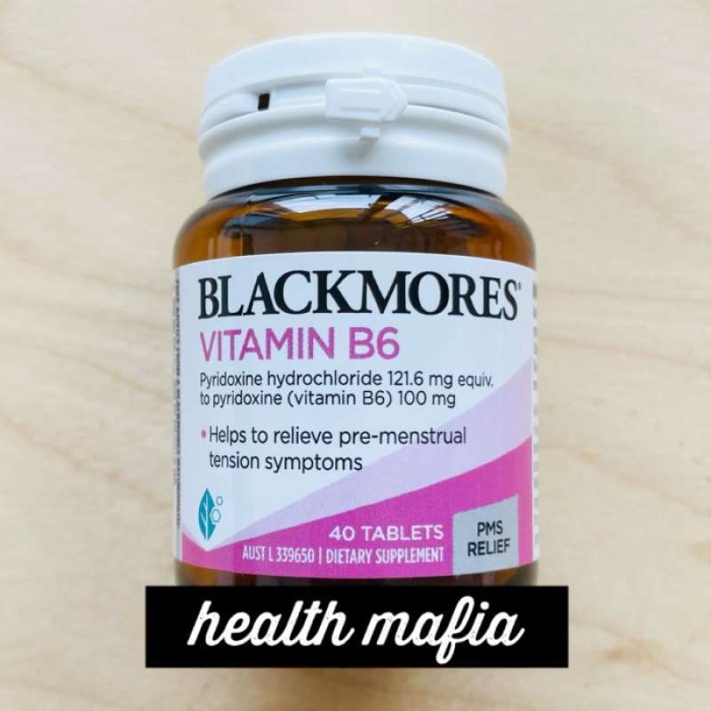 Promo Blackmores Vitamin B6 40 Tablets Diskon 33 Di Seller Aninda