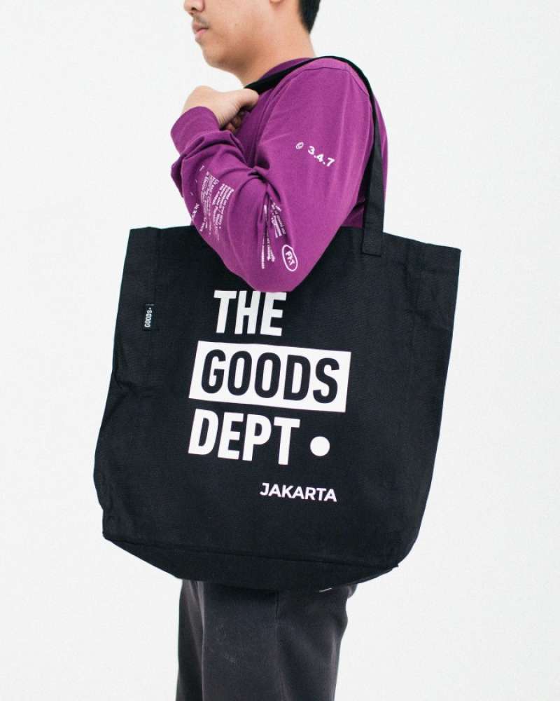 Jual The Goods Dept Tote Bag Unisex Tote Bag Tgd Jakarta Hitam Di Seller Winter Cengkareng Timur Kota Jakarta Barat Blibli