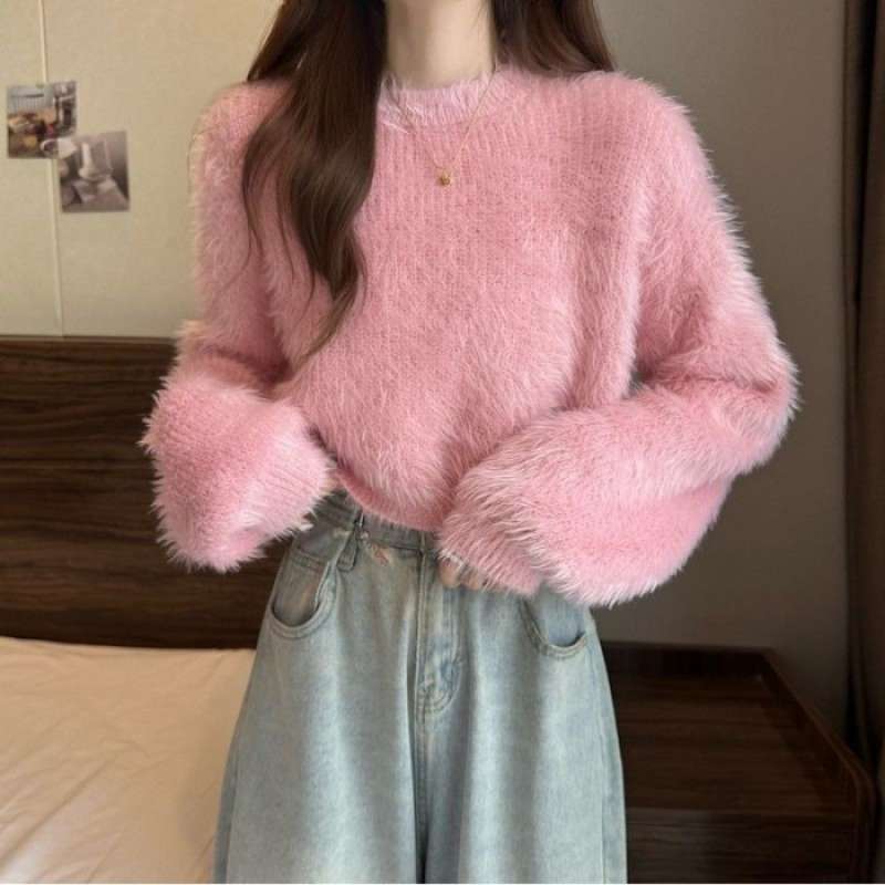 Sweater bulu korea cheap