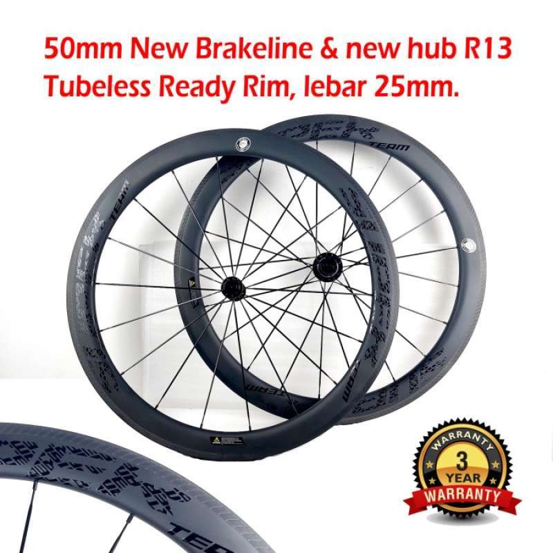 Jual Promo Superteam 50mm Rim Brake New Brakeline Carbon Clincher Wheelset Hubr13 Di Seller Bayanaka Rawa Buaya Kota Jakarta Barat Blibli