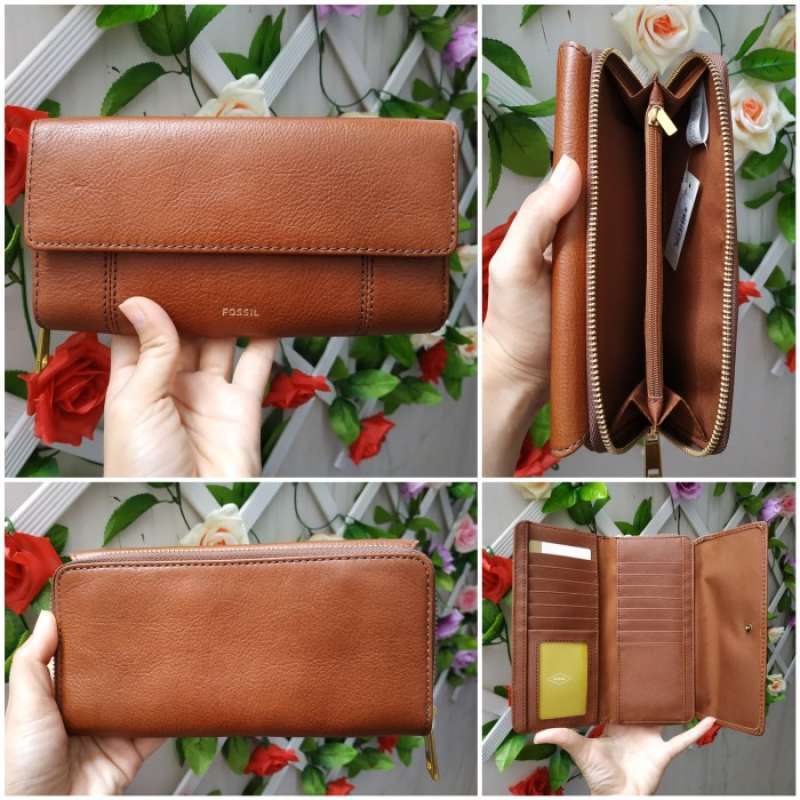 Jual Dompet Fossil Jori Flap Clutch Medium Brown Di Seller Amor One Store Koja Utara Kota Jakarta Utara Blibli