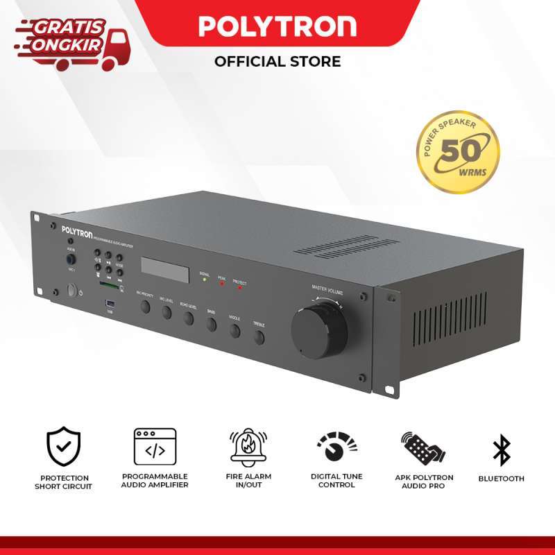Timer Bel Otomatis Promo Polytron Bel Otomatis Sekolah Kantor Pabrik Timer Audio Voice ...