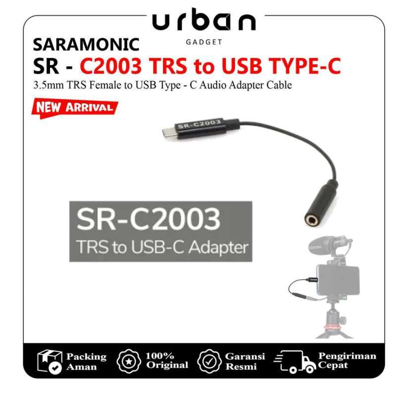 Jual Saramonic Sr-c2003 Female Trs Microphone Adapter Cable