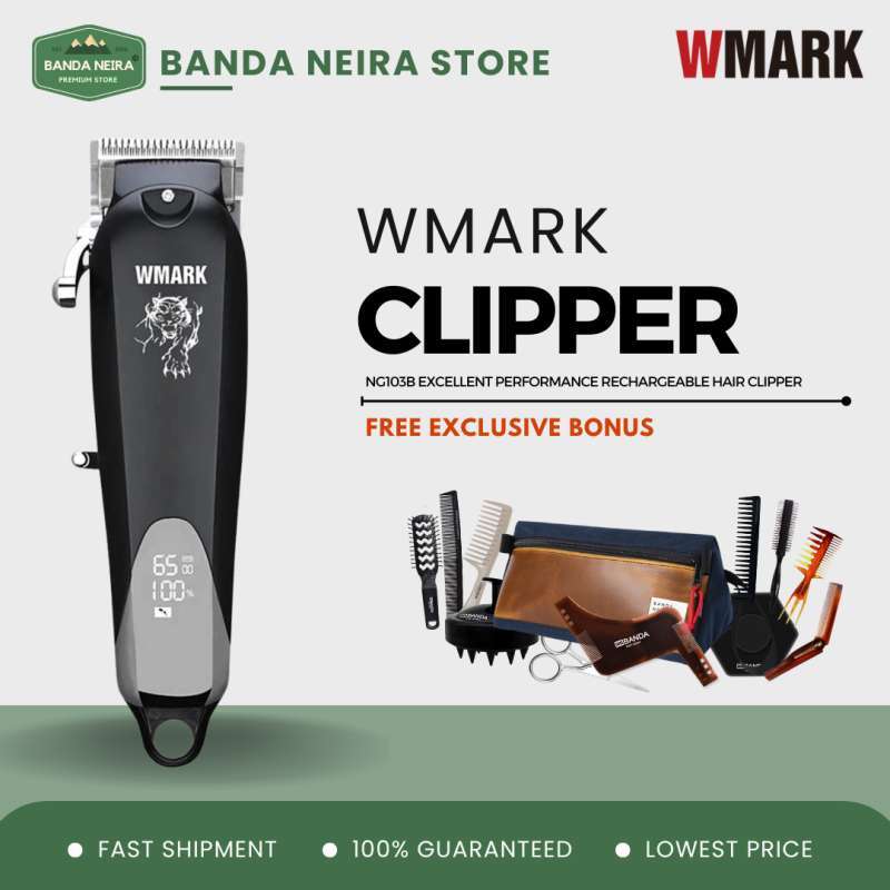 WMARK NG-103B USB充電式バリカン S34f6e63fdd6e4e1aa03f2a037b1d6