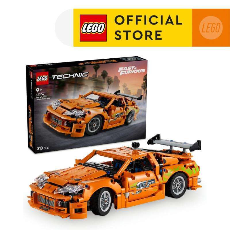 LEGO Technic 42204 Fast and Furious Toyota Supra MK4 (810 Pieces) Mainan  Susun (9 Tahun+)